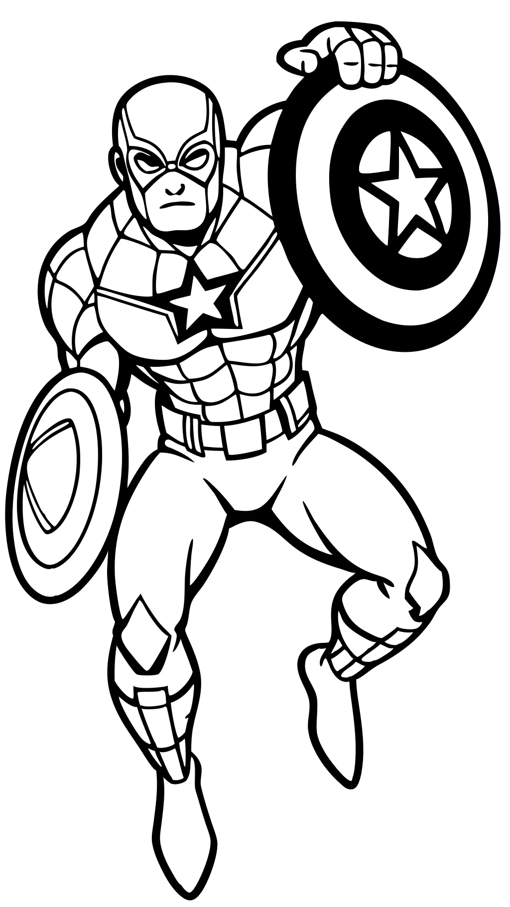 marvel heroes coloring pages